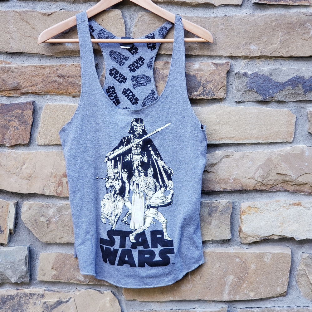 Star Wars Graphic Racerback Tank